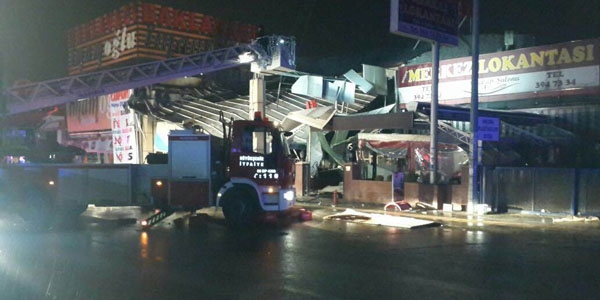 LPG montaj atölyesinde patlama: 5 yaralı