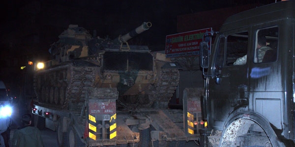 Şanlıurfa'da askeri hareketlilik sürüyor