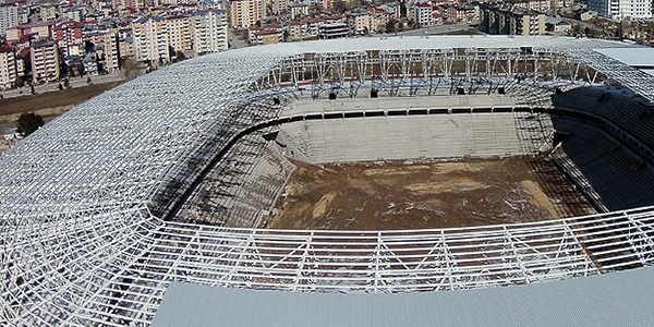 Türkiye'nin ilk ekolojik stadı hazır hale geliyor