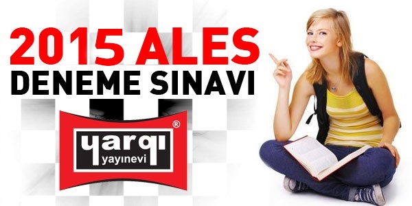2015 ALES deneme sınavı