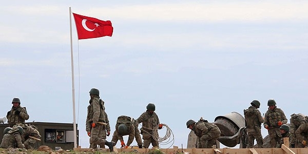 Süleyman Şah Türbesi'nin yapımı sürüyor