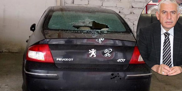 Başkan yardımcısının otomobiline silahlı saldırı