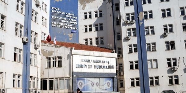 Kahramanraş'da 3 polis gözaltına aldındı