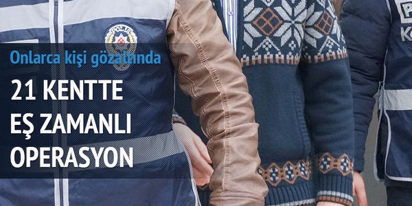 3 TİB çalışanı ve 40 polise gözaltı