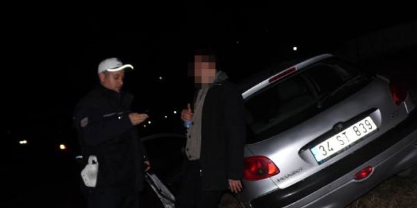 Polisin alkollü okul müdürüyle imtihanı! / Video