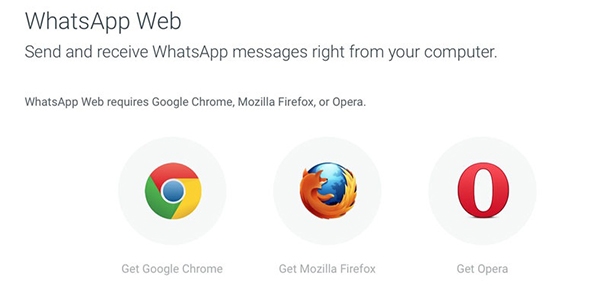 WhatsApp Web'in desteği artıyor