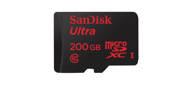 200 GB kapasiteli bellek kartı