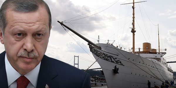 Erdoğan ilk kez bir yabancı konuğu Savarona'da ağırlıyor
