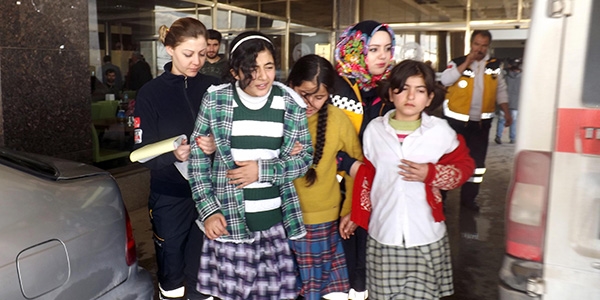 Boya kokusu 9 öğrenciyi hastanelik etti