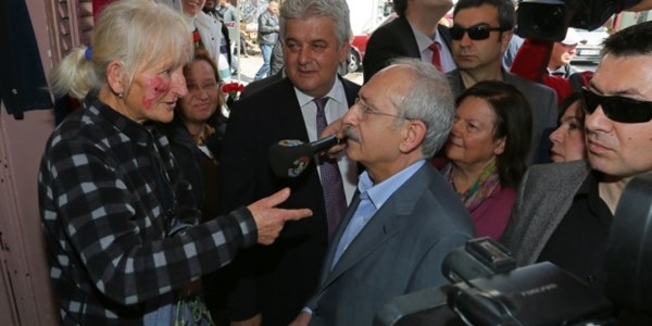 Esnaftan K�l��daro�lu'na dala�may� b�rak�n...