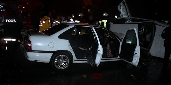 Kayseri'de trafik kazas: 1 l, 6 yaral