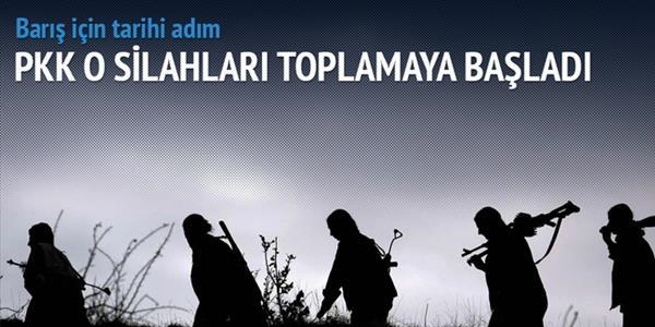 PKK, silahlar toplamaya balad
