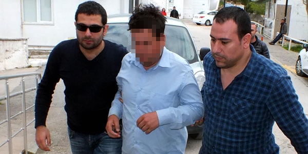 Etek altı görüntüler çeken belediye işçisi gözaltına alındı