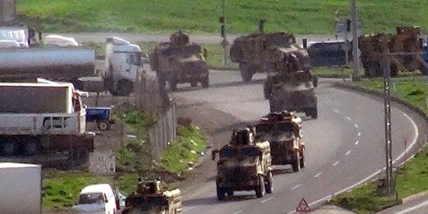 Cizre'de askeri hareketlilik