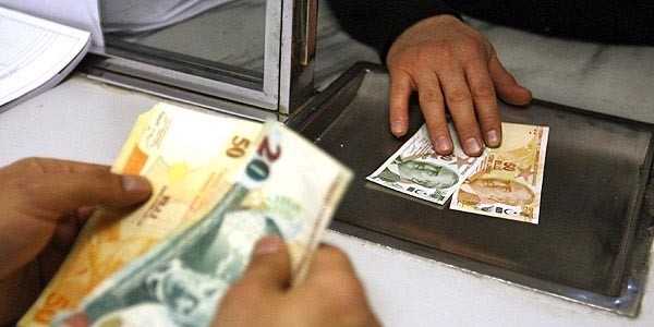 Harçlar için cepten 15 milyar lira çıktı