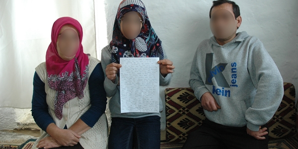 Tecav�z ma�duru gen� k�zdan hakime mektup