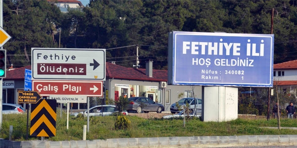 Fethiye'ye il tabelas konuldu!