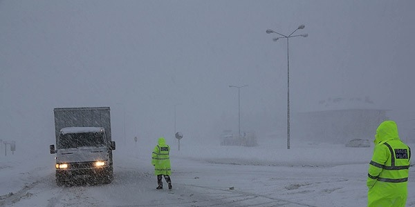 Konya-Ankara yolu ulama kapand