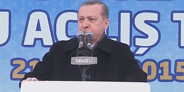 Erdo�an Denizli'de konu�uyor