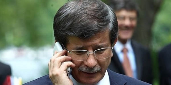 Başbakan Davutoğlu'ndan taziye telefonu