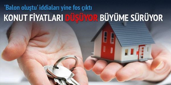 Konut fiyatları 2008'in altında