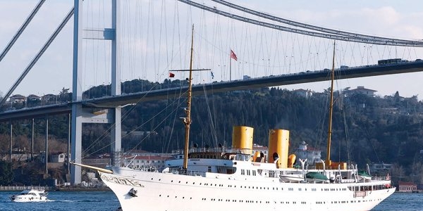 Savarona yurtdışında konuk ağırlayabilecek