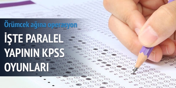 Paralel yapının KPSS oyunları