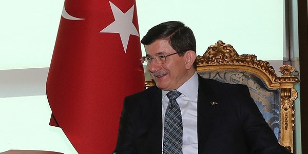 Davutoğlu'ndan Çankaya Köşkü'nde ilk resmi kabul