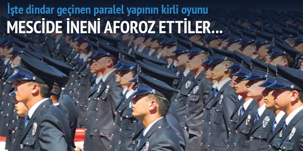 Paralelden polis koleji öğrencilerine namaz yasağı