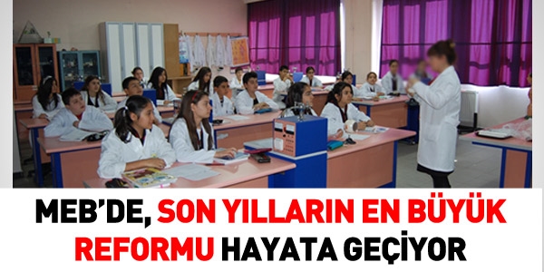 Hükümet MEB'e el atıyor...