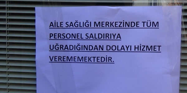 Salk oca, doktorlar darp edilince kapand