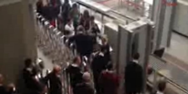 Adliye'deki gerginlikte 2 avukat gözaltına alındı