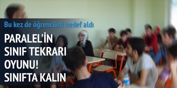 'Binlerce öğrenci kasten sınıfta kaldı' iddiası