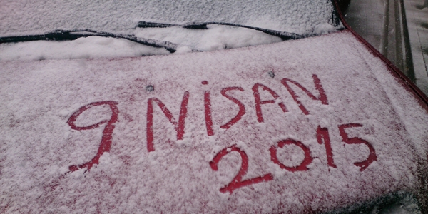 Ankara'n�n il�elerinde kar ya���� etkili etkili oldu