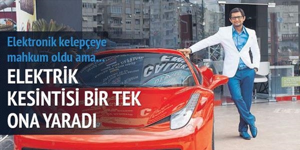 Elektrikler kesilince kelepçeyi kırıp kaçtı