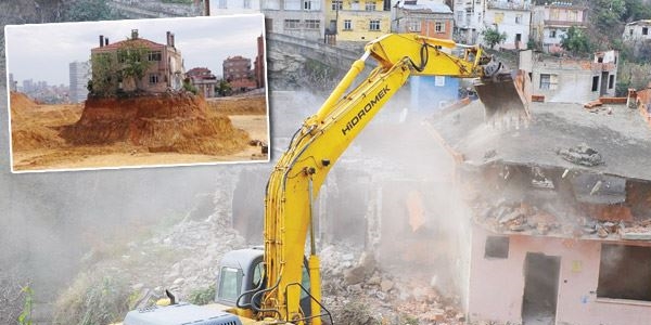 Sembol bina, kentsel dönüşüme darbe vurdu