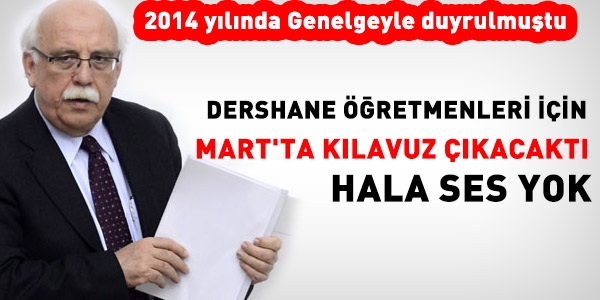 Dersane öğretmenleri, ne zaman atanacak?