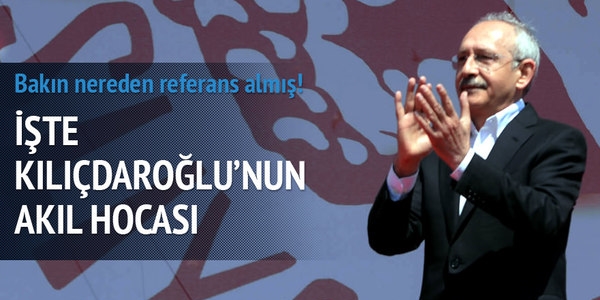 ��te CHP'nin ak�l hocas�