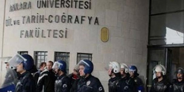 AÜ, talep yazısı beklemeden polis müdahalesi istedi