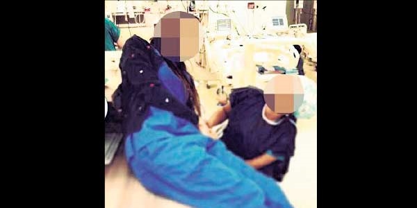 'Ameliyat masası keyfi' fotoğrafı tepki çekti