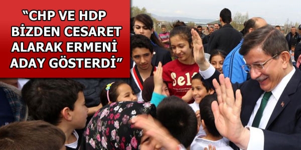 Davuto�lu: Listemizde �ok say�da alevi var