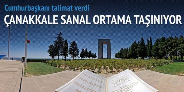 Çanakkale sanal aleme taşındı