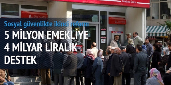 Sosyal güvenlikte ikinci reform!