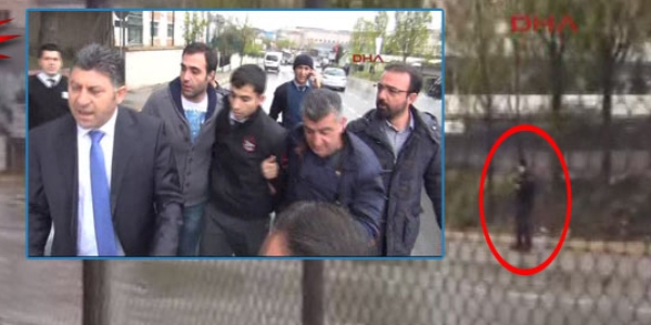 Özel güvenlik görevlisi polise ateş etti!
