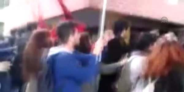 AÜ Yunusemre Yerleşkesi'nde gerginlik