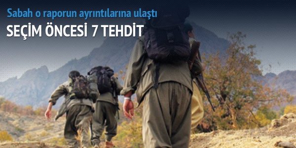 Se�im �ncesi 7 tehdit