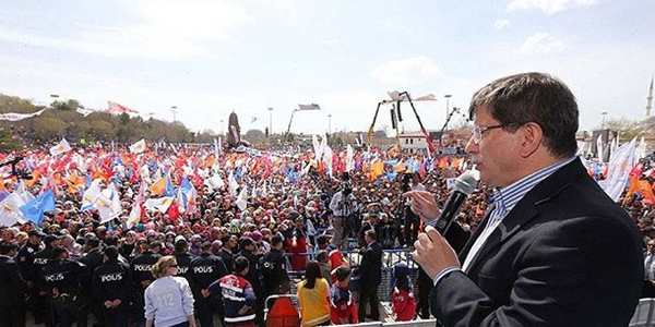 Davutoğlu, 70 şehirde 45 dakika konuşacak