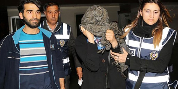 16 g�nl�k bebe�i ka��rd��� iddia edilen hala tutukland�