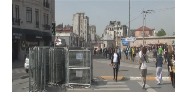 Taksim'de 1 Mays nlemleri