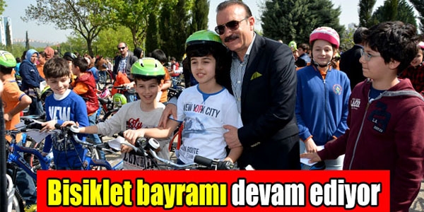 İzmit Belediyesi 461 öğrenciye bisiklet dağıttı